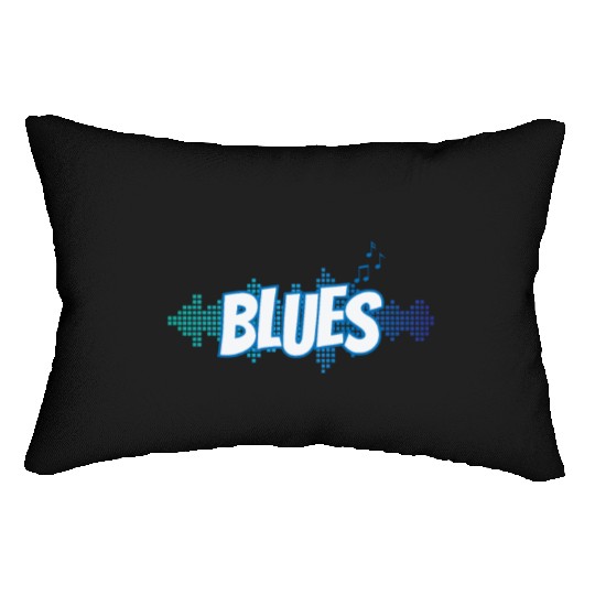 Blues Music Genre Trumpet Jazz Lumbar Pillows