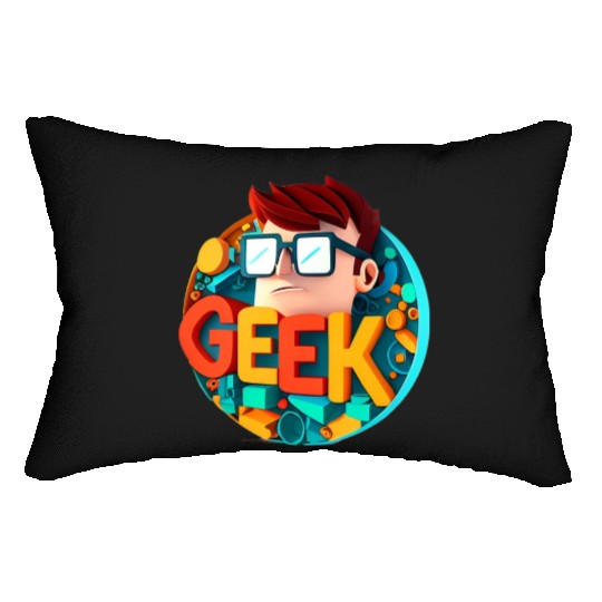 "Geek" Lumbar Pillows