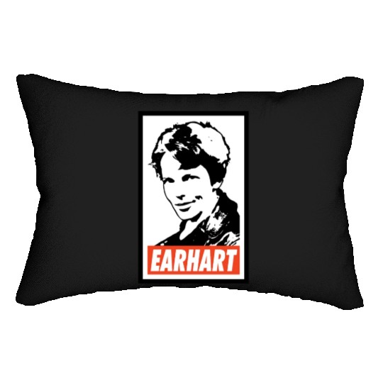 Amelia Earhart Lumbar Pillows