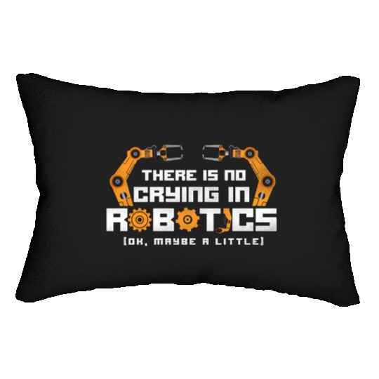 Robot Robotics Engineer Vintage Lumbar Pillows