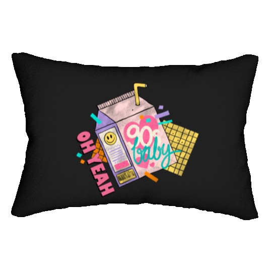 OH YEAH 90s BABY Lumbar Pillows
