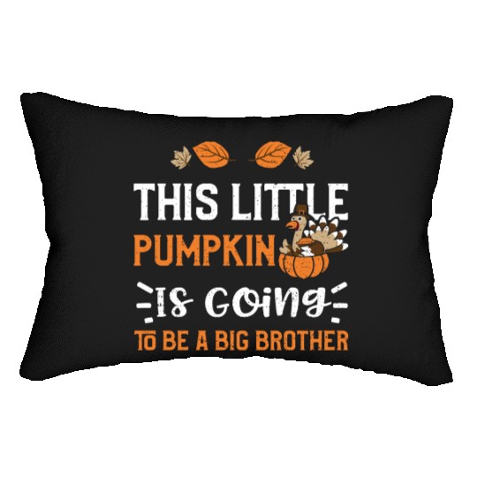 This Little Pumpkin Is Going To... Lumbar Pillows
