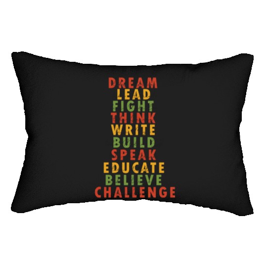Black History Month Lumbar Pillows