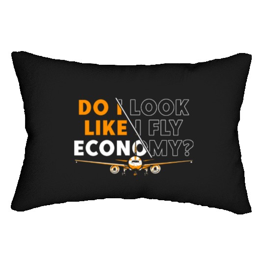 Do I Look Like I Fly Economy First Class Frequent Lumbar Pillows