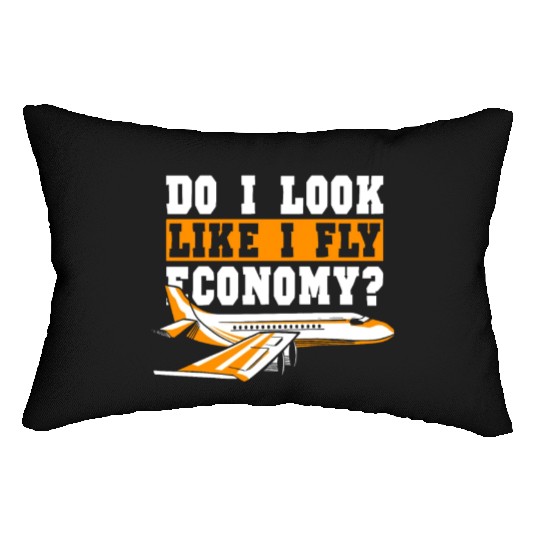 Do I Look Like I Fly Economy First Class Frequent Lumbar Pillows