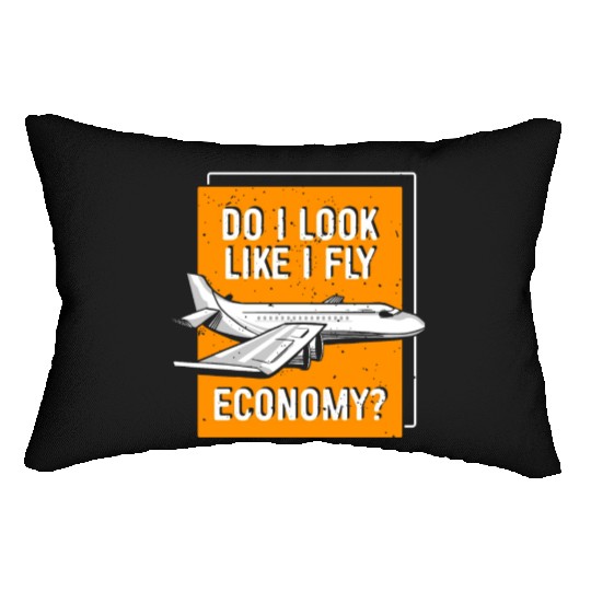 Do I Look Like I Fly Economy First Class Frequent Lumbar Pillows