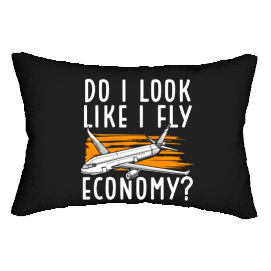 Do I Look Like I Fly Economy First Class Frequent Lumbar Pillows