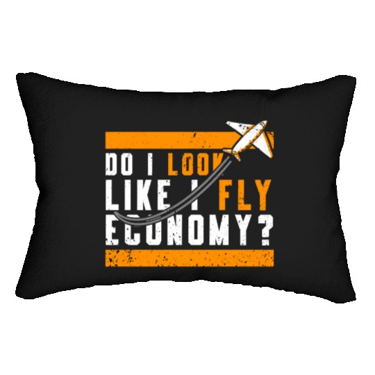Do I Look Like I Fly Economy First Class Frequent Lumbar Pillows