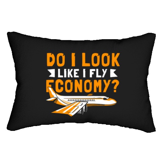 Do I Look Like I Fly Economy First Class Frequent Lumbar Pillows