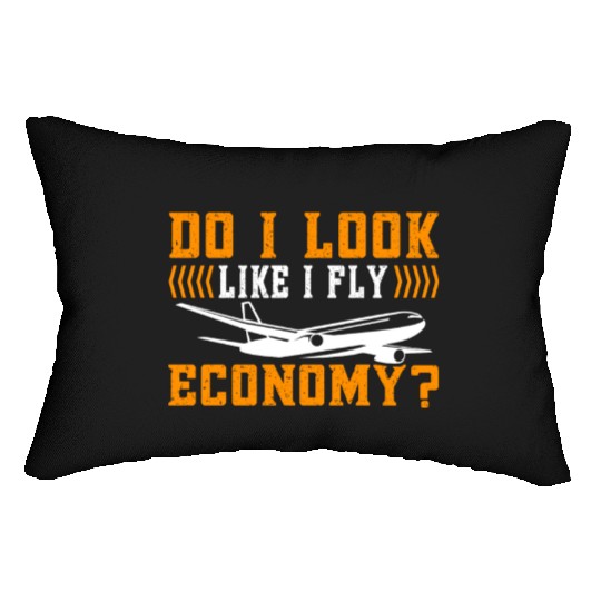 Do I Look Like I Fly Economy First Class Frequent Lumbar Pillows