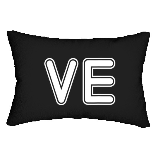 VE Love Valentine's Day Couple Lumbar Pillows