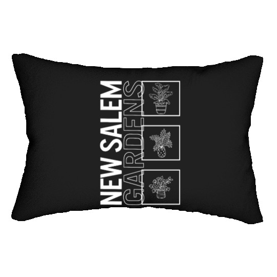 New Salem Gardens, Garden Plant Gardening Lover Lumbar Pillows