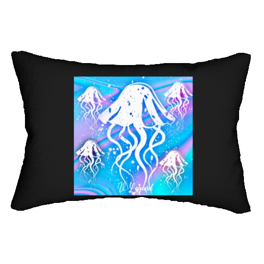 V-Legend: Fantasy Jellyfish Lumbar Pillows