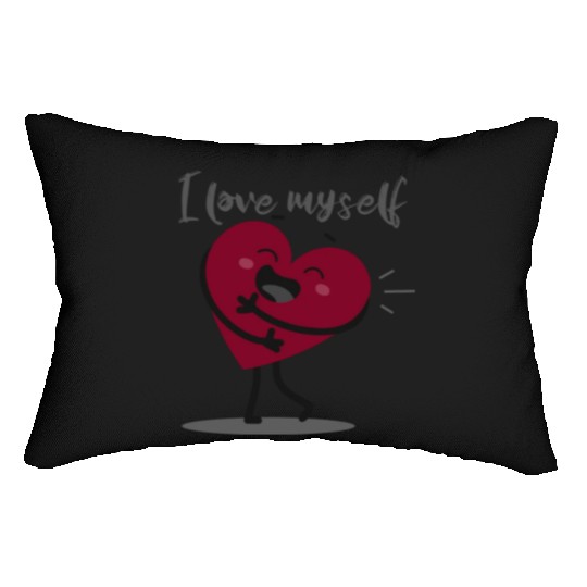 I love myself Lumbar Pillows