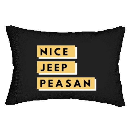 Nice Jeep Peasant Lumbar Pillows