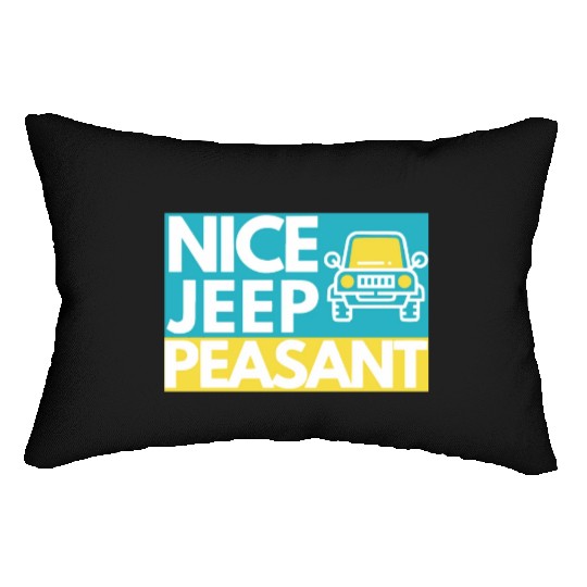 Nice Jeep Peasant Lumbar Pillows