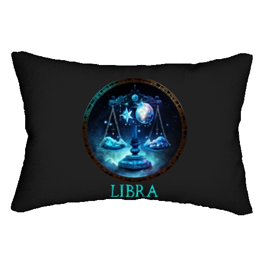 Embrace Your Libra Identity: Libra Pride Zodiac Lumbar Pillows