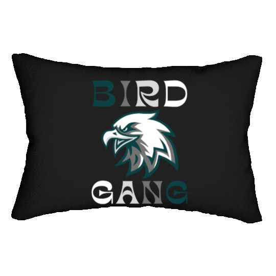 Eagle Bird Gang Funny Philadelphia Lumbar Pillows