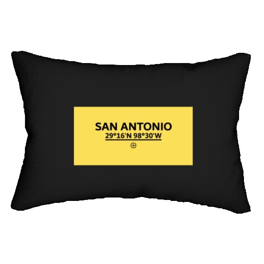 San Antonio S Coordinate's design Lumbar Pillows
