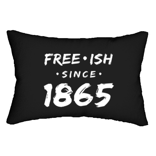 Juneteenth free since 1865 Black History US Africa Lumbar Pillows