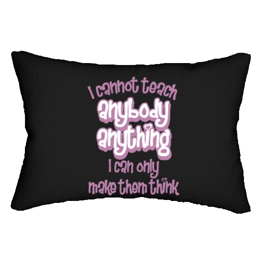 Teacher School Funny Student Education Teaching Lumbar Pillows