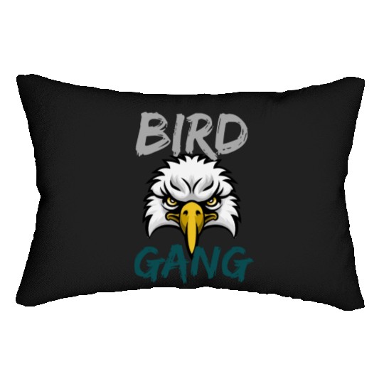 Eagle Bird Gang Funny Philadelphia Lumbar Pillows