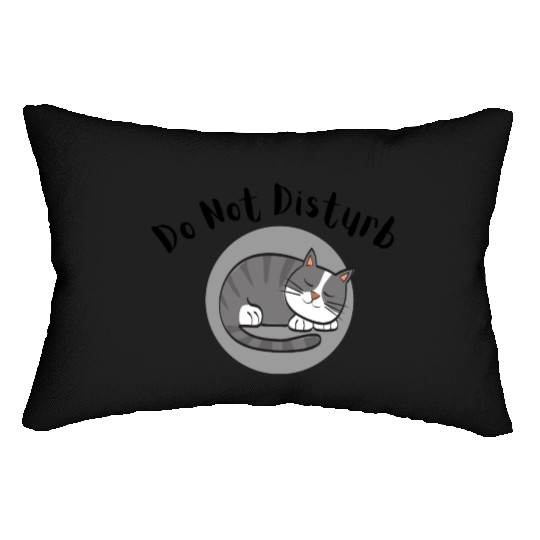 Do Not Disturb Lumbar Pillows