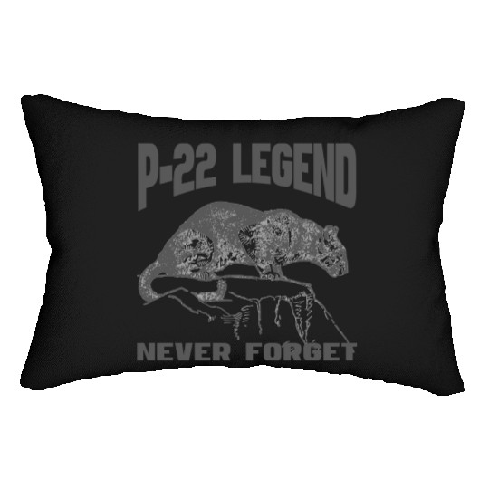 P22 MOUNTAIN LION SILVER LAKE NEVER FORGET Lumbar Pillows