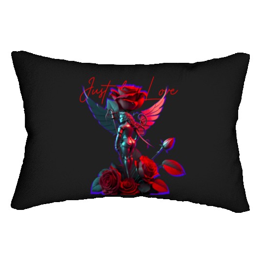 cupid love Lumbar Pillows