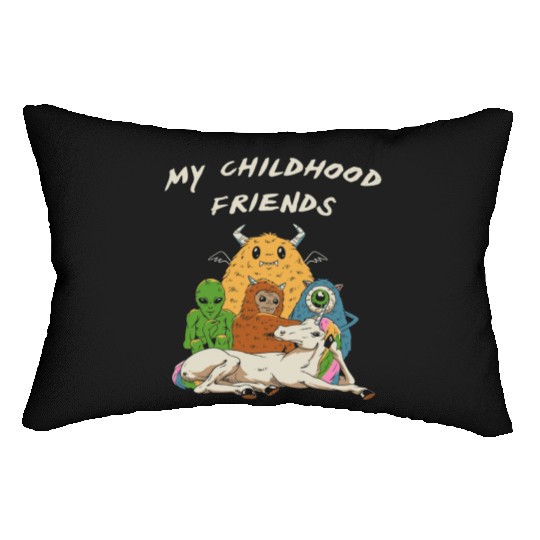 Imaginary Friends Club Lumbar Pillows