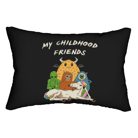 Imaginary Friends Club Lumbar Pillows