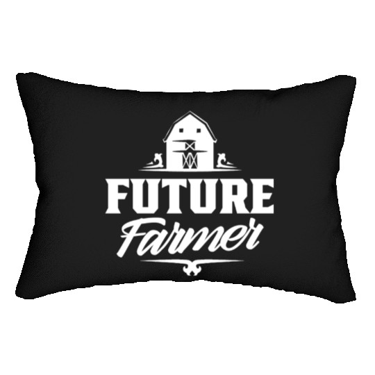 Future Farmer Ranch Farm Farming Farmers Lumbar Pillows