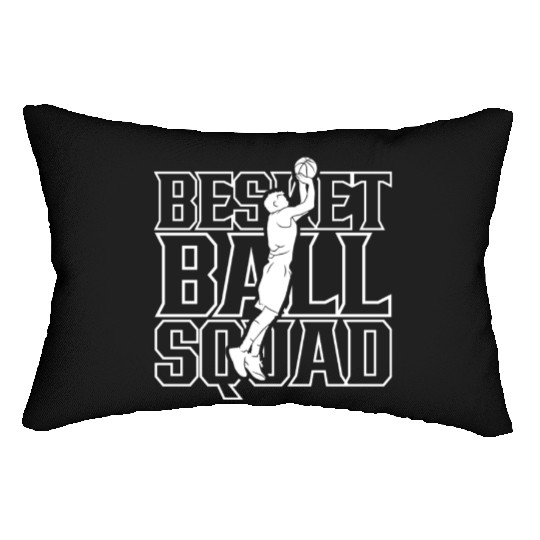Basketball Squad Player Team Match Coach Lumbar Pillows