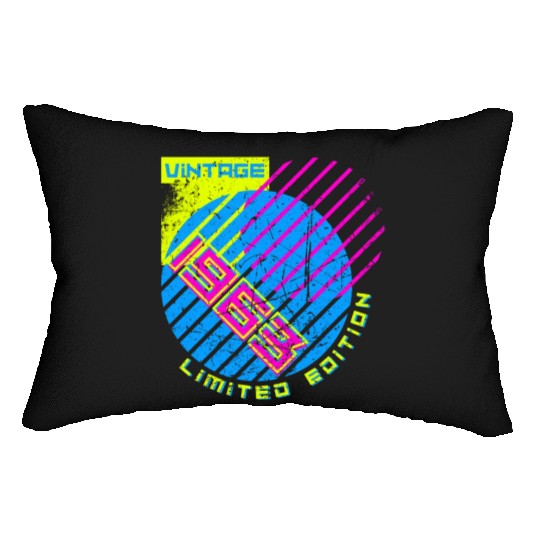 60th Birthday Vintage 1963 Lumbar Pillows