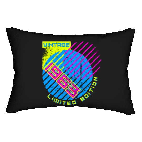 60th Birthday Vintage 1963 Lumbar Pillows