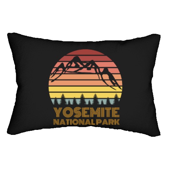 Yosemite National Park Lumbar Pillows