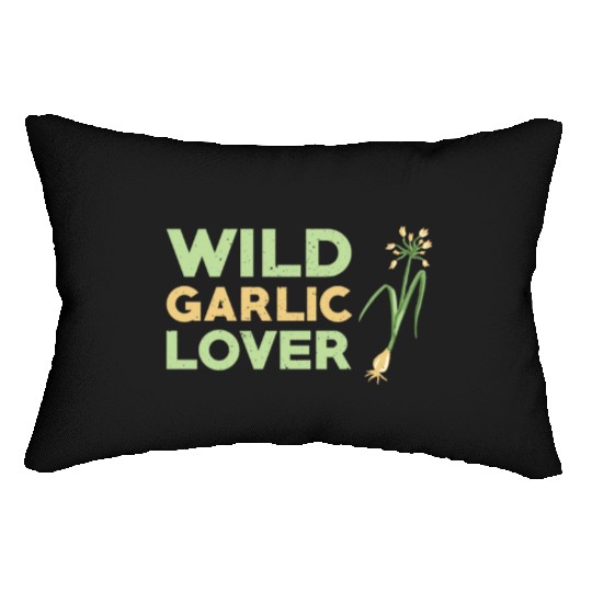 Wild Garlic Lover Lumbar Pillows