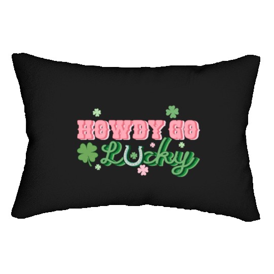 Howdy Lucky Charm Lumbar Pillows