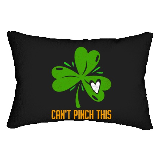 Can't Pinch this Shamrock St. Patrick's Day Lumbar Pillows