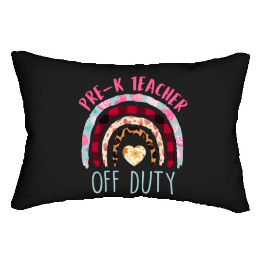 Preschool Kindergarten Teacher off duty teacher Lumbar Pillows