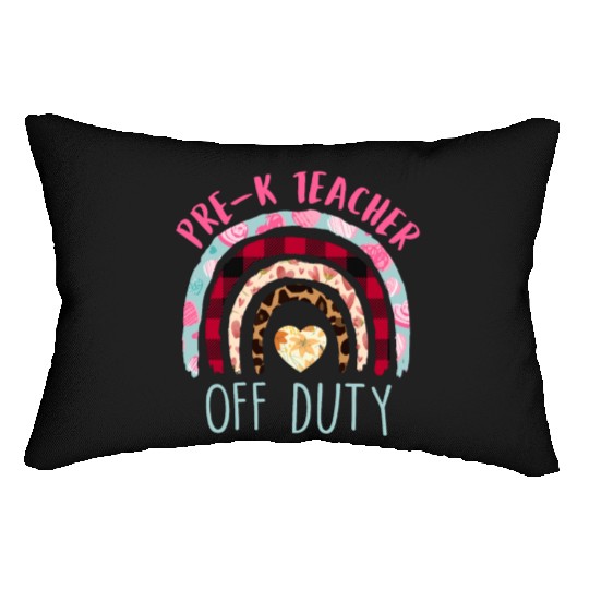 Preschool Kindergarten Teacher off duty teacher Lumbar Pillows