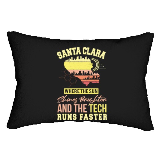 Santa Clara San Francisco United States Design Lumbar Pillows
