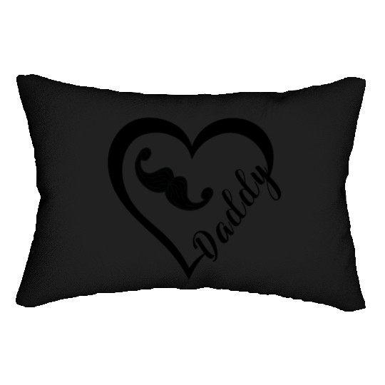 I Love Daddy Lumbar Pillows