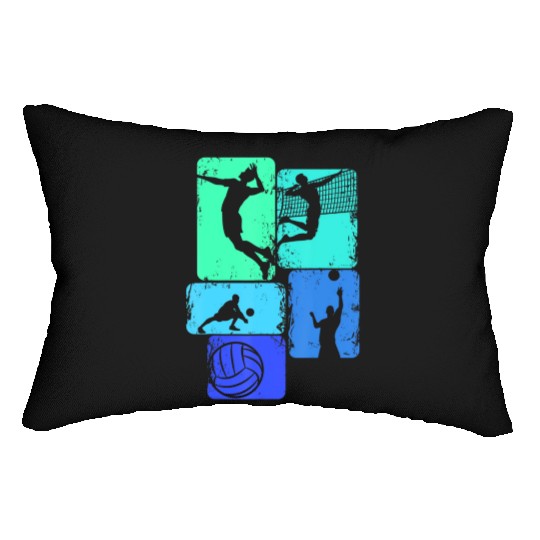 Volleyball player Volleyball lover Lumbar Pillows