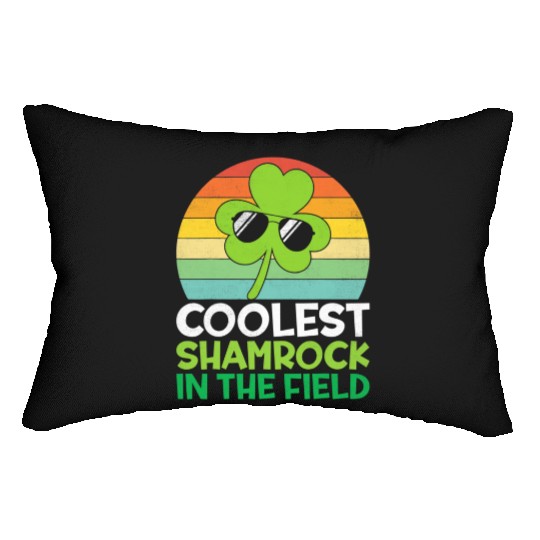 Toddler Boys St Patricks Day Coolest Shamrock Lumbar Pillows
