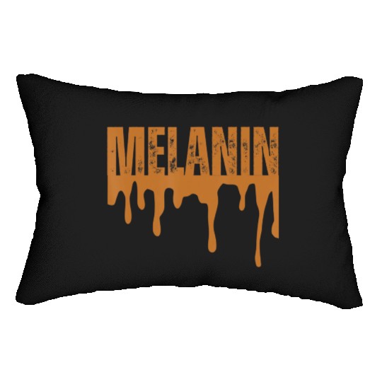 Drippin Melanin Black Pride Lumbar Pillows