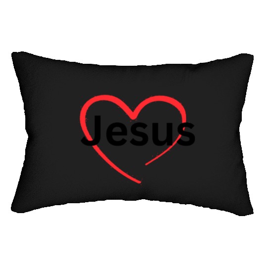 I Love Jesus Lumbar Pillows!