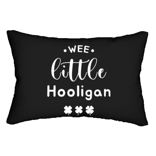 Wee Little Hooligan Lumbar Pillows