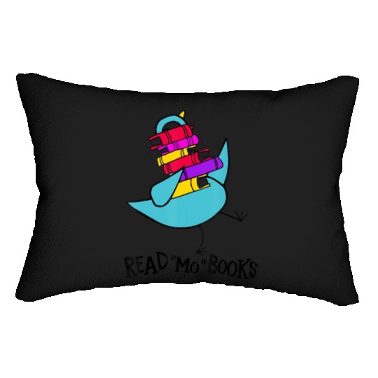 Teacher Library Read Mo Books Pigeon Reading Libra Lumbar Pillows
