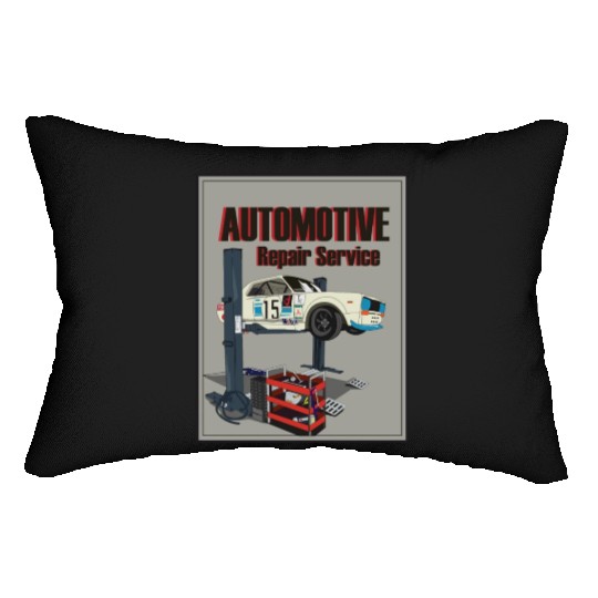 Automotive repair service Lumbar Pillows